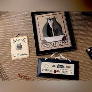 Cat wall decor